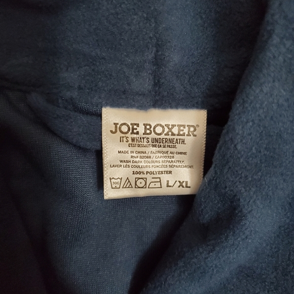 Joe Boxer Blue Robe L/XL - Picture 3 of 4